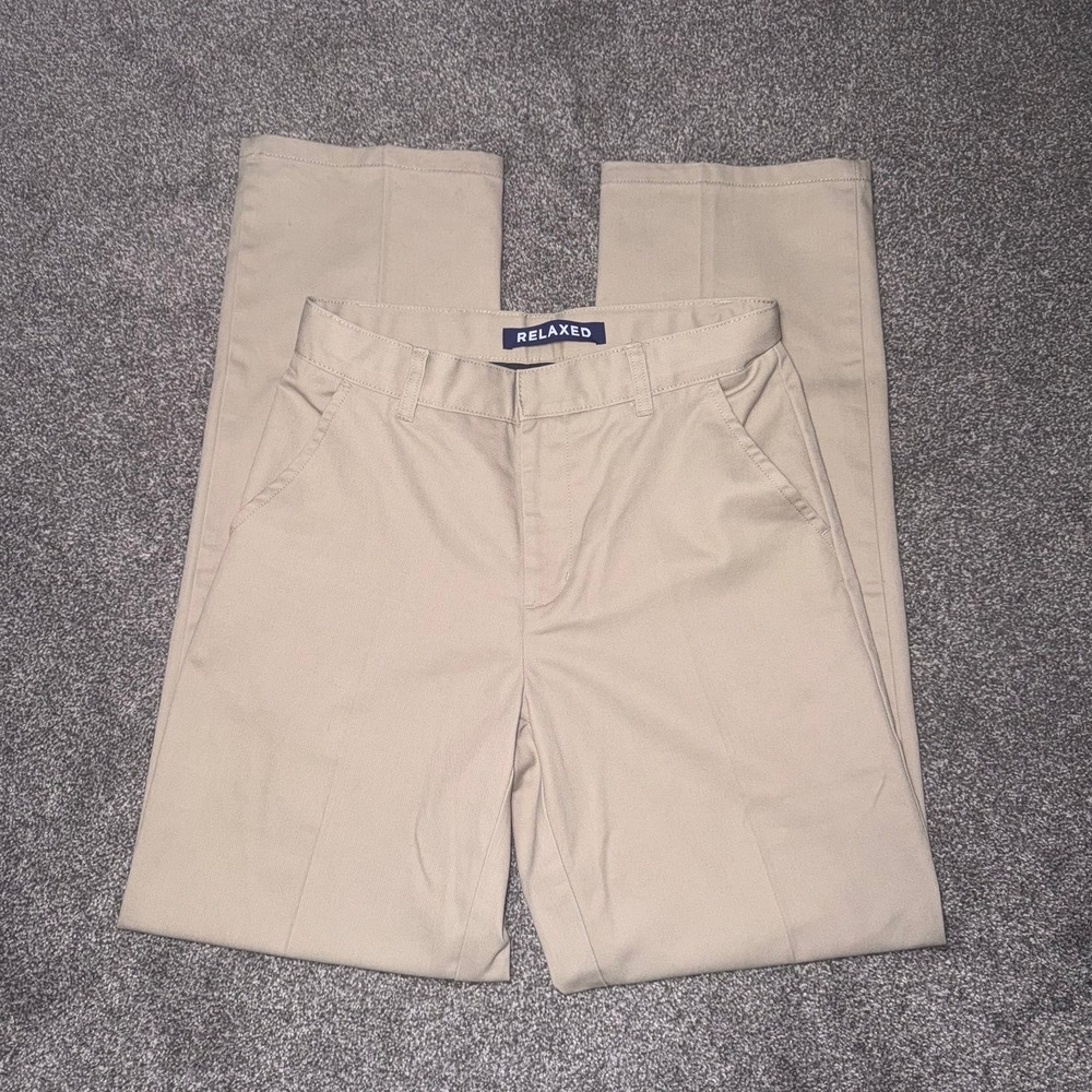 French Toast Men's Khaki Relaxed Fit‎ Pants -  28x32